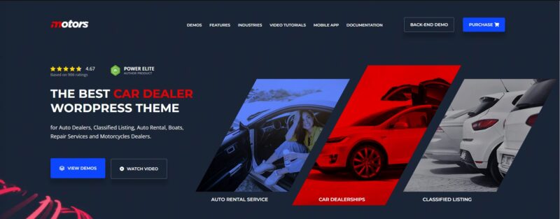 Motor - Automotive Premium Theme